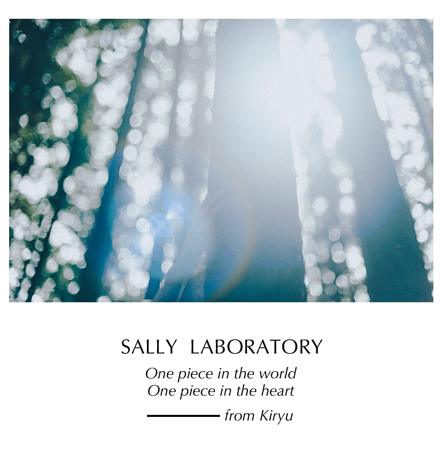 SALLY  LABORATORY.One plece in the worldOne place in the heart.from Kiryu